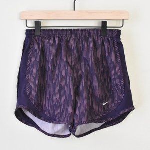 Nike 3" Dry Printed Tempo Running Shorts in Purple